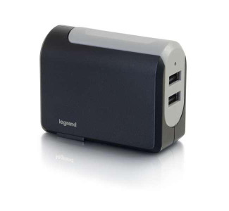 2-Port USB Wall Charger, AC to USB Adapter, 5 V, 4.8 A Output