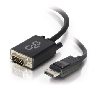 15 ft DisplayPort Male to VGA Male Active Adapter Cable, Black