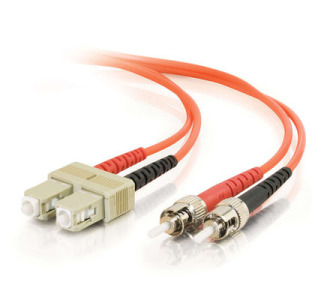 8m SC/ST Duplex 62.5/125 Multimode Fiber Optic Patch Cable