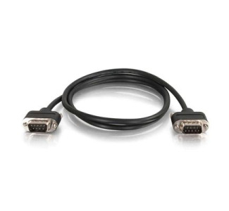 75ft CMG-Rated DB9 Low Profile Null Modem Male to Male