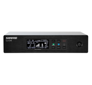 Shure QLXD4 Digital Wireless Receiver (G50: 470 to 534 MHz)
