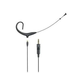 MicroSet cardioid condenser headworn microphone 3.5mm, Black