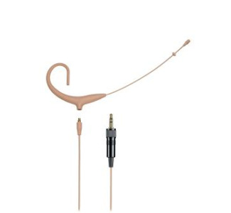  BP892XCLM3-TH  MicroSet omnidirectional condenser headworn microphone  3.5mm, beige