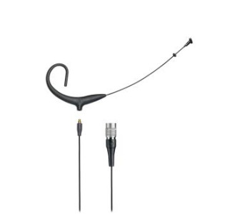 MicroSet cardioid condenser headworn microphone, cW-style, Black