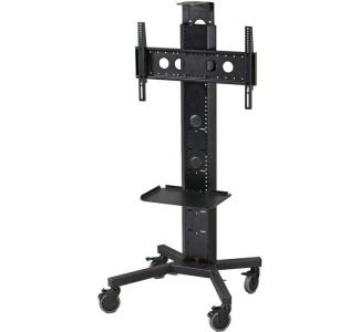 Mobile Display Stand for Single Monitors