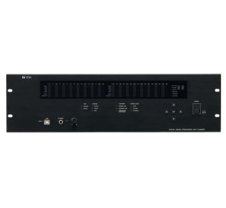 Modular Digital Mixer 32-Channel DSP Frame, w/ 8 module slots, accepts D-2000 or D-901 modules and control modules for contact I/O or  D-911 VCA fader controller. Order CobraNet module (D-2000CB) separately for cascading up to four frames.