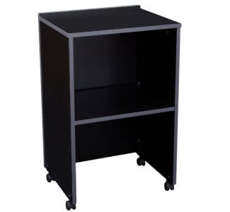 Oklahoma Sound AV Cart/Lectern Base, Black