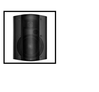 4ohm Non Amplified Surface Mount Speaker, Black
