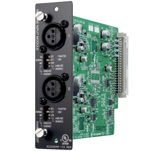 2-channel Input Module for Mic and Line Inputs