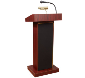 Oklahoma Sound Orator Lectern, Mahogany