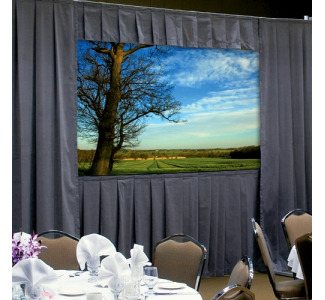 F/F DUK DLX 56X96 UV -- Fast-Fold Deluxe Drapery Presentation Kits - HDTV (16:9) - 52 x 92 - Portrait