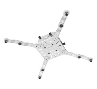 Universal Mount for Projectors with Micro Adjust and Additional Extenders, White