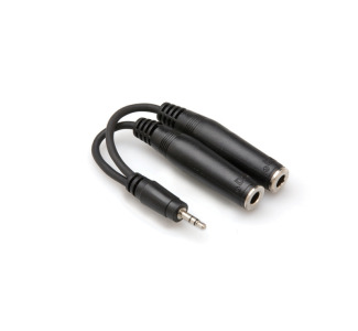 3.5mm TRS to Dual 1/4-inch TRSF Y Cable