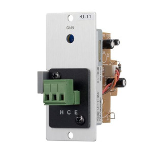 Unbalanced Line Input Module with Mute-receive Function, Single RCA Connector