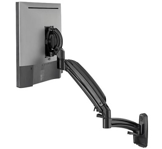 Kontour K1W Dynamic 1 Monitor Reduced Height Wall Mount, Black