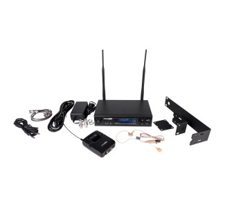 Wireless Microphone Kit with Over Ear Microphone
