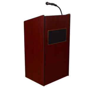 Oklahoma Sound Aristocrat Sound Lectern, Mahogany