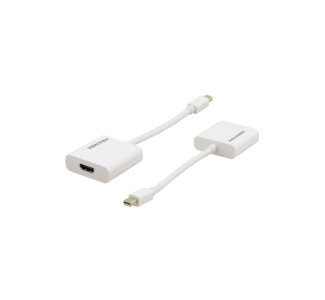 Mini Male DisplayPort to Female HDMI 4K Active Adapter Cable