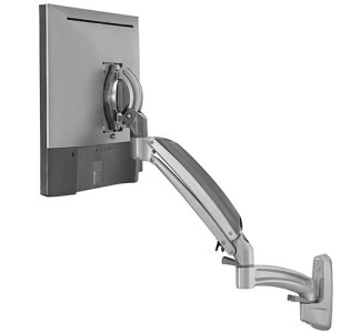 Kontour K1W Dynamic 1 Monitor Reduced Height Wall Mount, Silver