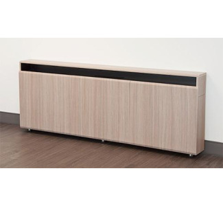 Triple Rack Wall Mounted Credenza