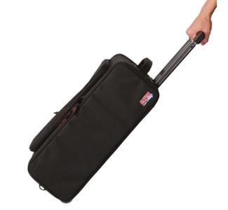 3U, Lightweight Rack Bag w/ Tow Handle and Wheels