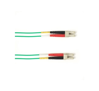 OM4 50/125 Multimode Fiber Patch Cable OFNP Plenum LC-LC GN 6M