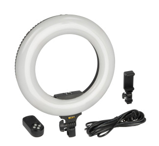 Oryon 14 Bi-Color 3200K-5600K Ring Light with Smart Phone Holder, Remote Control and Carrying Bag
