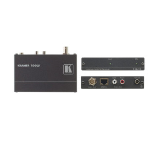 Composite Video and Stereo Audio over Twisted Pair Receiver