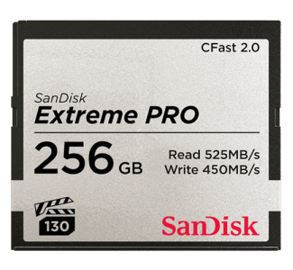 256GB Xtreme Pro Cfast 2.0 Memory Card