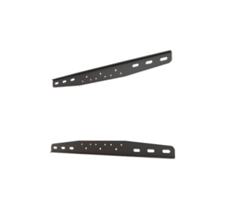 Double stud wall plate accessory for AU series articulating arms