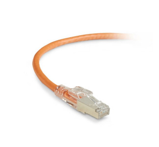 CAT6 250-MHz Locking Snagless Patch Cable S/FTP CM PVC OR 3FT