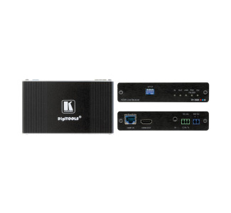 4K60 4:2:0 HDMI HDCP 2.2 Bidirectional PoE Receiver with RS232 and IR over LongReach HDBaseT