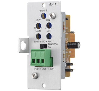 Microphone/Line Input Module with Mute Send/Receive Function