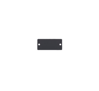 Blank Slot Cover Wallplate Insert