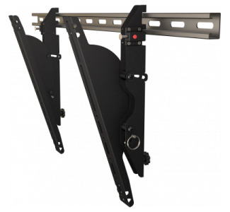 Wall Mounted Unistrut Menu Board Brackets with Plumb and Tilt Adjustment