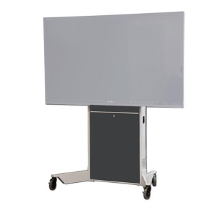 Mobile Lift Stand for Single Monitors