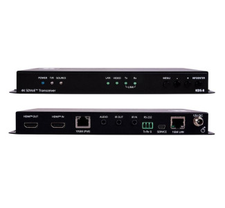Zero Latency 4K HDR SDVoE Video Streaming Transceiver over Copper