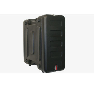 10U, 19-inch Deep Molded Mil-Grade PE Rack Case