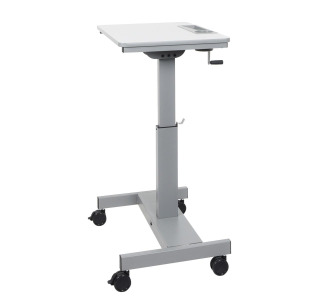 Sit Stand Student Desk with Crank Handle