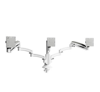 Kontour K1C Triple 3x1 Monitor Dynamic Column Mount, White