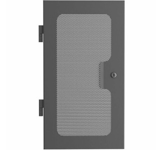 Micro-perf Locking Front Door for WMA Half Width Racks
