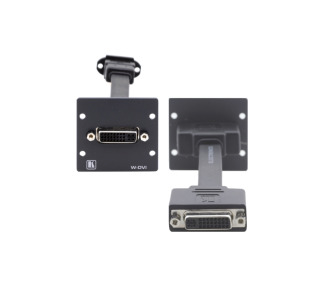 DVI Wallplate Insert, Black
