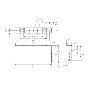 U-bracket for AC2212 2-way Compact Loudspeaker