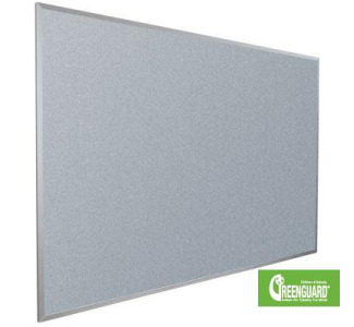 Vin-Tak Tackboard with Aluminum Trim, Silver, 4'H x 10'W