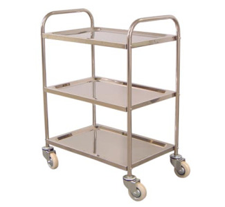 3 Shelves Stainless Steel Cart