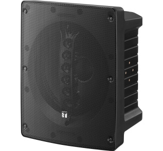 Black 15-in Low Frequency Driver Coaxial Array Speaker