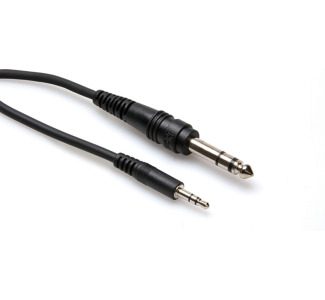 5ft 3.5mm TRS to 1/4-inch TRS Stereo Interconnect