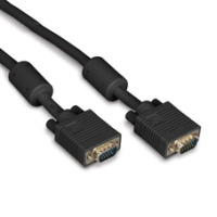 BLACK BOX EVNPS06B-0010-MM VGA VIDEO CABLE WITH FERRITE CO RE BLACK MALE/MALE