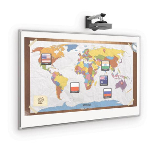 106 Interactive Projector Board Low Gloss White