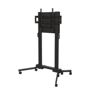 Heavy-duty Mobile Cart with Back Panel and Cover for 60